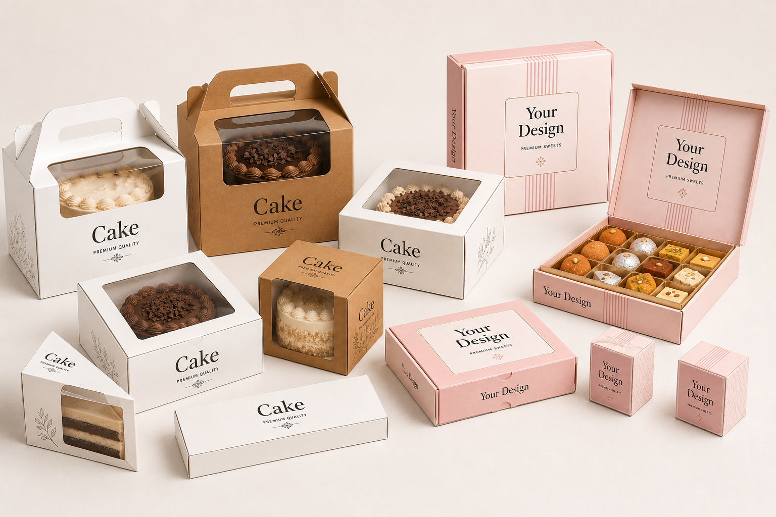 Cake Boxes and Sweet Boxes